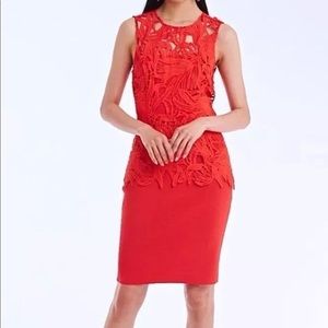 NWT Sachin + Babi Noir Viola Peplum Dress 4